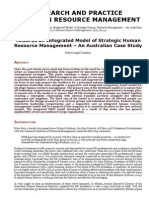 Integrated Model of HRMS