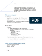 Chapter 3 - Testamentary Capacity - Capacity To Sign As A Witness