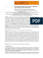 Artigo Paisagismo Sustentável para Ambientes Urbanos