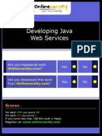 Developing Java Web Services - INTL