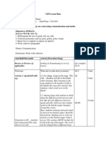 CEP Lesson Plan: Review or Preview (If Applicable)