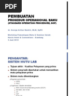 Pembuatan Prosedur Operasional Baku PDF