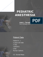 Pediatric Anesthesia