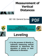 Measurement of Vertical Distances