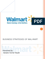 Business Strategies of Wal - Mart