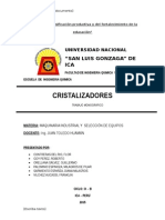 Cristalizadores