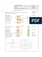 Calculation Sheet: Anchor Bolt Design Combined Tension and Shear Code Abbreviation