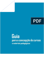 Guia para A Concepção de Cursos e Materiais Pedagógicos