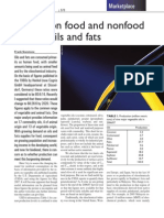 Update On Food and Nonfood Uses of Oils and Fats: Inform