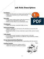 Task Role Descriptors