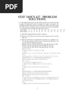 Solutions To Sheldon Ross Simulation