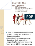 Case Study On The Fashion Customer