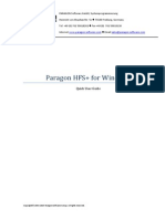 Paragon HFS4Win Manual