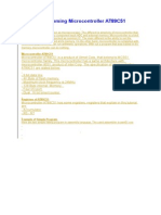 Programming Microcontroller AT89C51