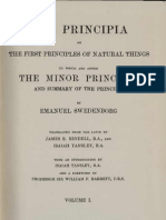 Em Swedenborg The PRINCIPIA or First Principles of Natural Things 1734 1729 Two Volumes The Swedenborg Society 1912 First Pages