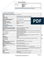 Service Schedule: Check For Any Outstanding Service Actions by Using OASIS and Ensure They Are Completed