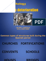 Stone Deterioration Morphology