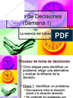 Toma de Decisiones (Semana 1)