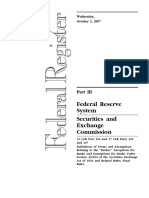 Rule: Securities: Broker and Dealer Definitions Order Extending Temporary Exemption of Banks