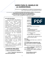 Actividades para El Manejo de La Agresividad PDF