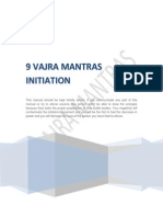 9 Vajra Mantras Initiation