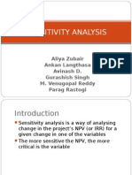 Sensitivity Analysis