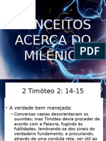 Conceitos Acerca Do Milênio