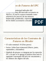 Contratos de Futuros Del IPC