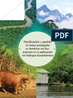 Planificación y Gestión de Áreas Protegidas en América Del Sur