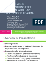 School-Based Interventions For Children Who Have Experienced Trauma - NASP 2010