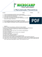 (MC) Exercícios Manutenção Preventiva 1