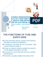 8.6 & 8.7 Fuse & Earth Wire, Safety