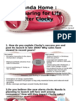 Clocky Case Study - Group 1