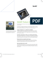 Factsheet SMART Podium Widescreen ENG