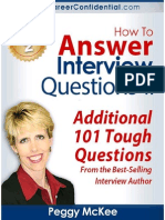 How To Answer Interview Questions - Peggy McKee