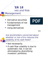 Derivative Securities Fundamentals of Risk Management Using Derivatives