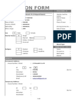 Application Form 2015