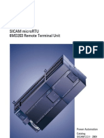 SICAM MicroRTU 6MD203 Remote Terminal Unit