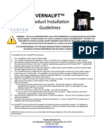 Vernalift Install Guidelines Jan09 PDF