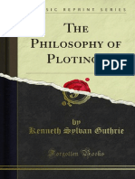 The Philosophy of Plotinos 