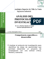 Unidad I-Analisis Del Protocolo de Investigación