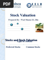 Stock Valuation: Prepared By: Wael Shams EL-Din