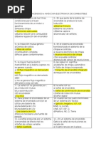 Examen de Encendido e Inyeccion Electronica de Combustible