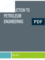 Introduction To Petroleum Engineering: PETR 2001