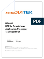 MT 6582 Data Sheet Technical Brief