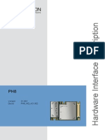 Cinterion PH8 Hardware Interface Description