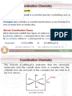 14) Coordination Chemistry PDF