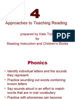 Methods of Teaching Reading 