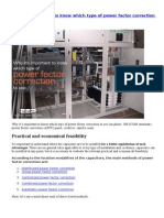 Practical and Economical Feasibility: Why It's Important To Know Which Type of Power Factor Correction To Use