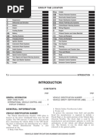 1999 Jeep TJ Wrangler Service Manual - Introduction